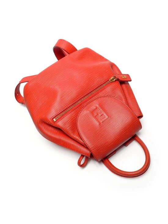 Fendi Backpack Logo Leather main image 5